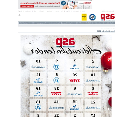 Autoservice Praxis adventskalender