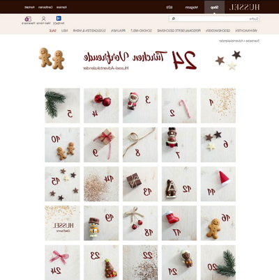 Hussel Adventskalender Hussel Adventskalender