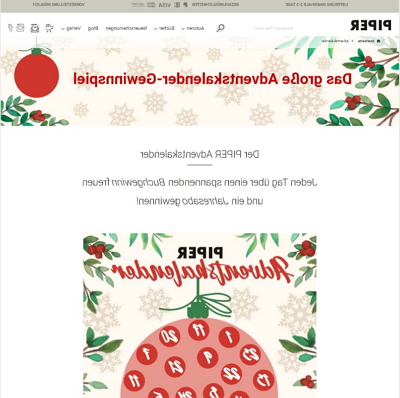 Piper Adventskalender Piper Adventskalender