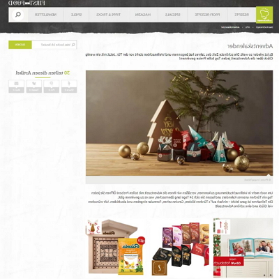 das Kochrezept Adventskalender das Kochrezept Adventskalender