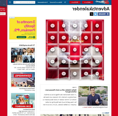 tvmovie.de Adventskalender tvmovie.de Adventskalender