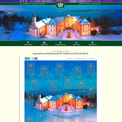 Blumeninsel Mainau adventskalender Blumeninsel Mainau adventskalender