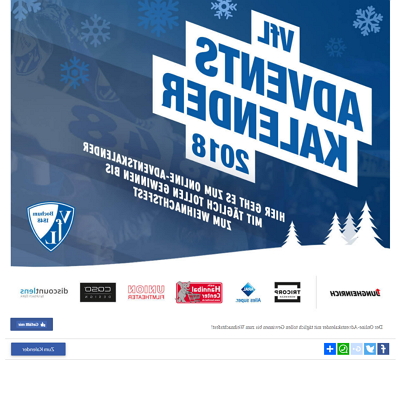 vfl adventskalender vfl adventskalender