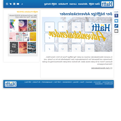 Häfft adventskalender Häfft adventskalender