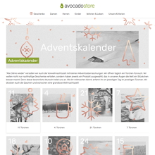 Avocadoshop Adventskalender Avocadoshop Adventskalender
