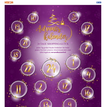 HSE24 Adventskalender HSE24 Adventskalender