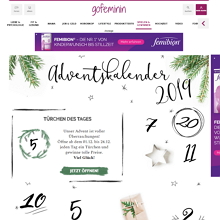 gofeminin adventskalender gofeminin adventskalender