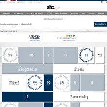 shz.de adventskalender shz.de adventskalender