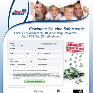 1500€ Sofortrente 1500€ Sofortrente