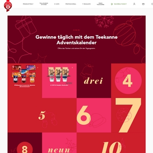 Teekanne adventskalender