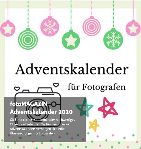 fotoMAGAZIN Adventskalender 2020